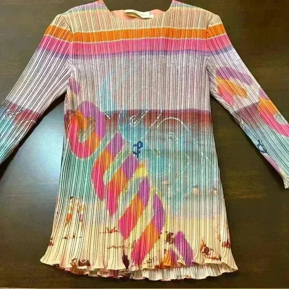 Zimmerman Long Sleeve Graphic Design Top-Size 1 - Picture 5 of 10